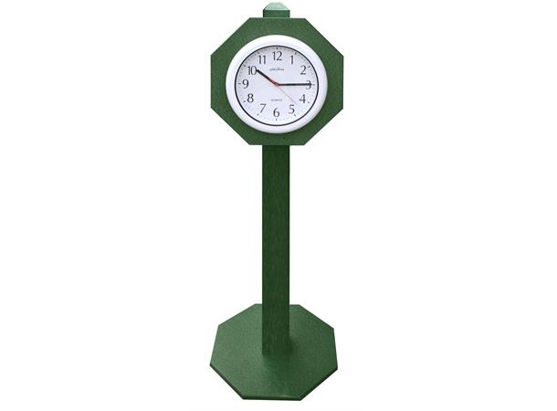 Clock-On-Post-Brown SG100115BR
